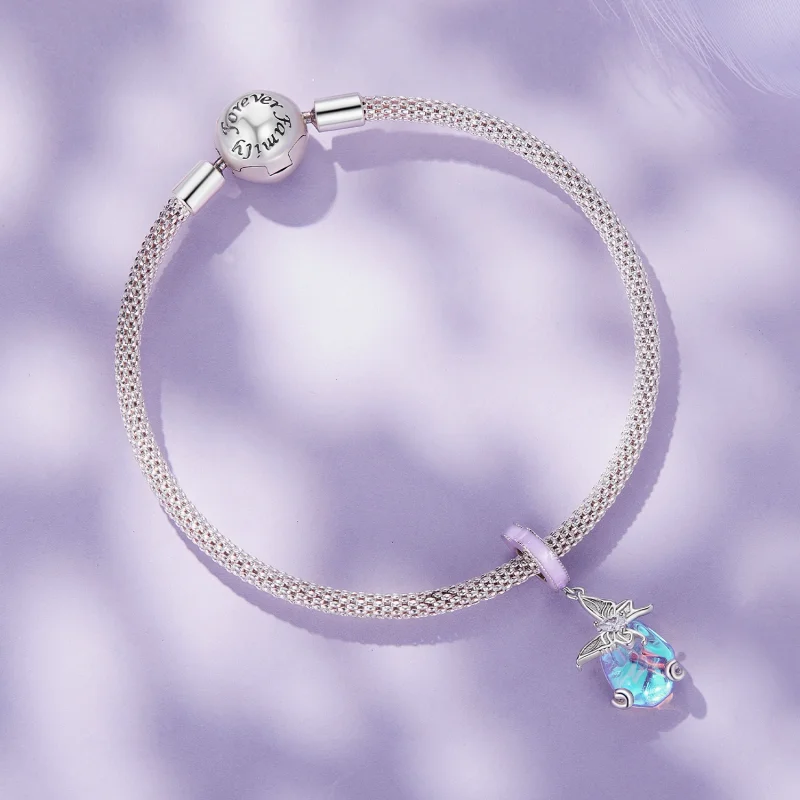 (image for) Pandora Style Butterfly Dangle - SCC2546 - View 3