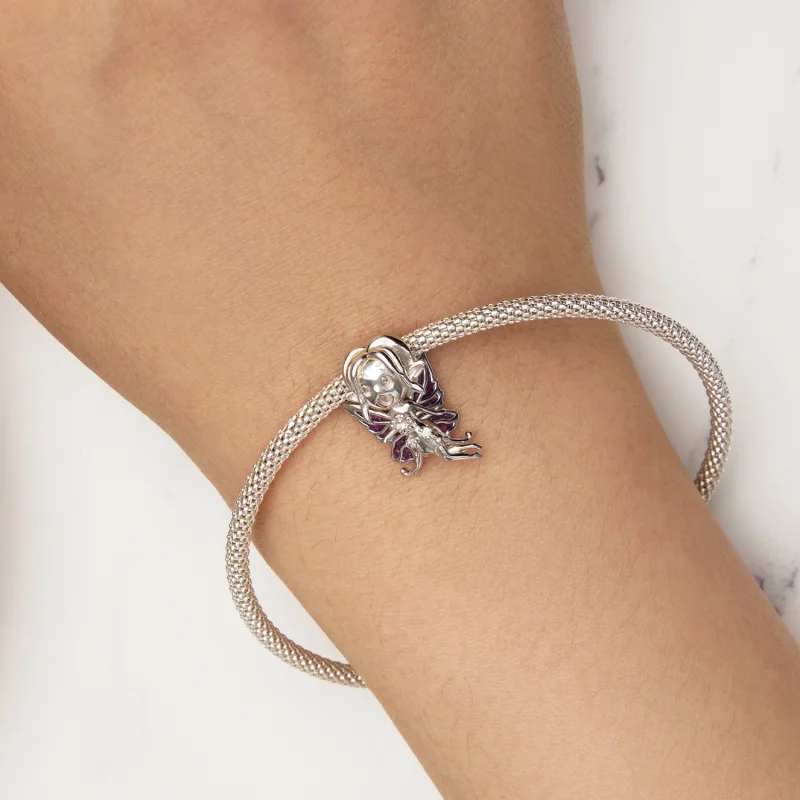 (image for) Pandora Style Butterfly Elf Charm - SCC2544 - View 5