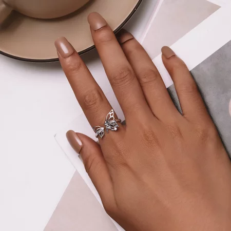 Pandora Style Butterfly Elf Ring - BSR484-E