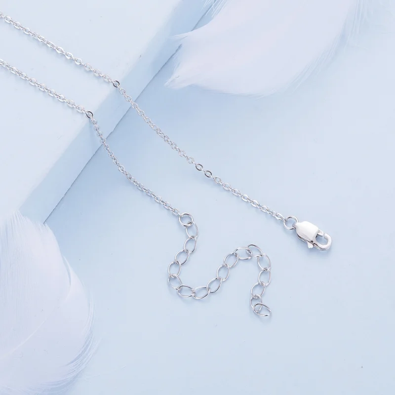 (image for) Pandora Style Butterfly Necklace - BSN321 - View 5