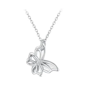 (image for) Pandora Style Butterfly Necklace - BSN321