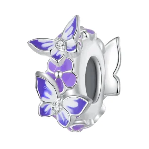 Pandora Style Butterfly Spacer - SCC2462 (image for) Pandora Style Butterfly Spacer - SCC2462