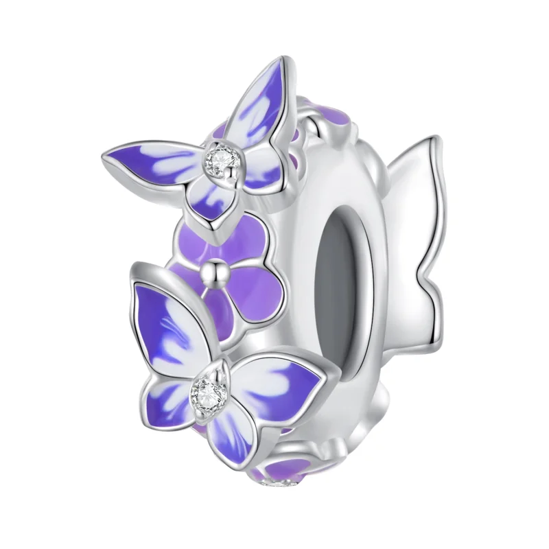 (image for) Pandora Style Butterfly Spacer - SCC2462 - Product Image