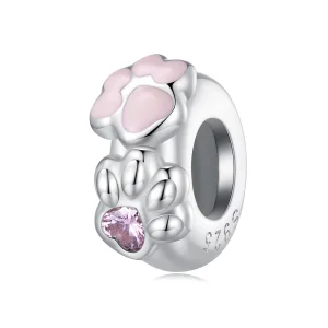 (image for) Pandora Style Cat Claw Silicone Spacer - SCC2515