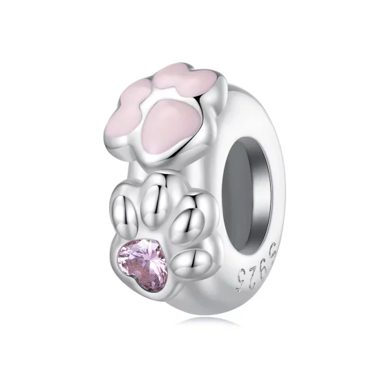 Pandora Style Cat Claw Silicone Spacer - SCC2515