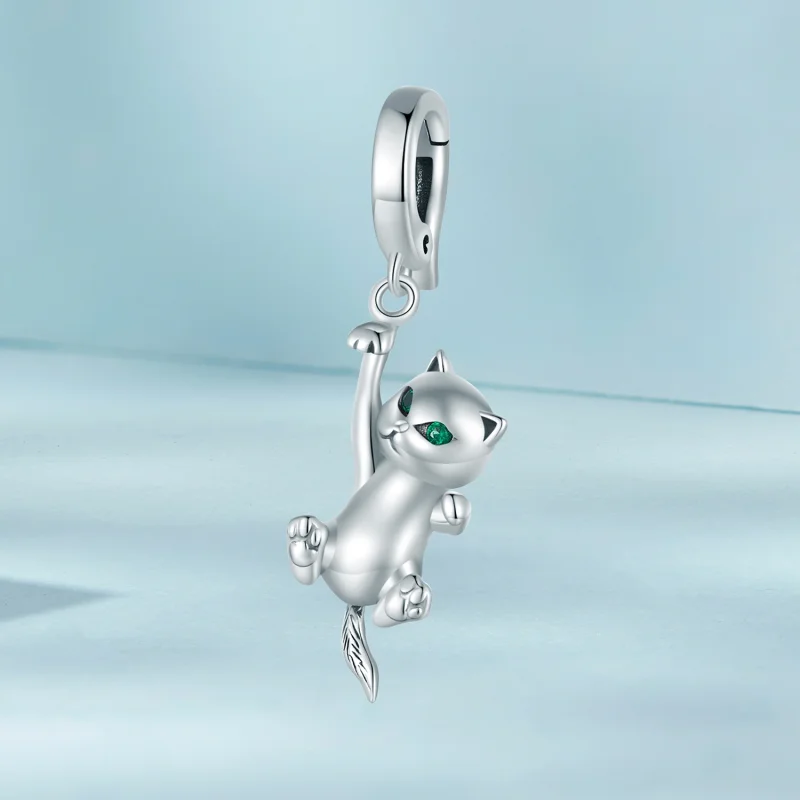 (image for) Pandora Style Cat Dangle - SCC2572 - View 2