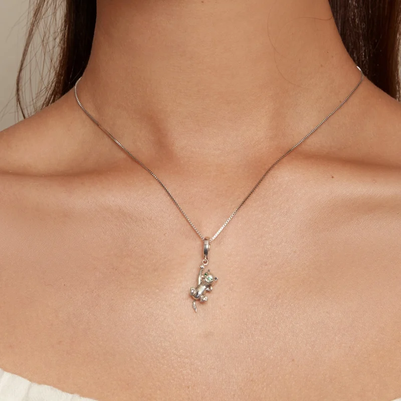 (image for) Pandora Style Cat Dangle - SCC2572 - View 6