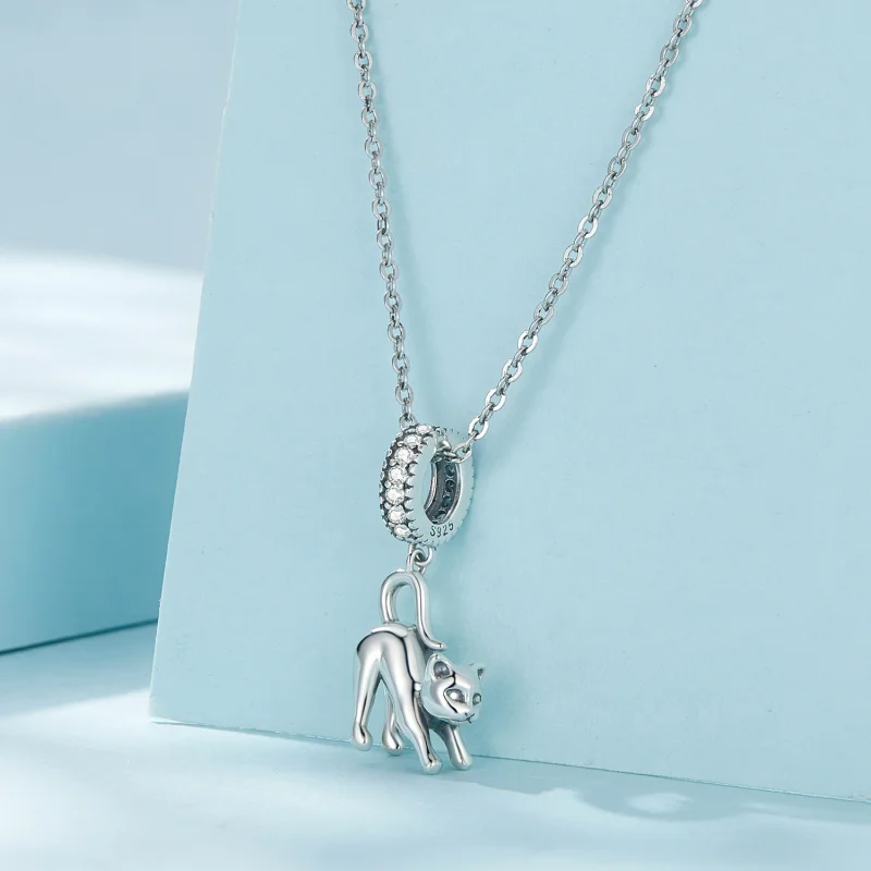 (image for) Pandora Style Cat Dangle - SCC2595 - View 3
