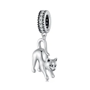 (image for) Pandora Style Cat Dangle - SCC2595