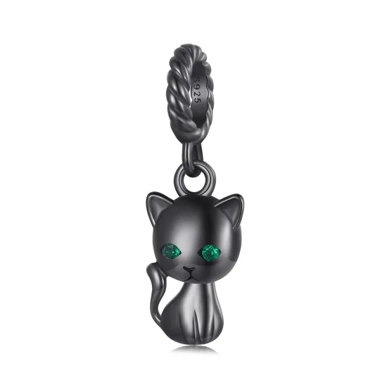 (image for) Pandora Style Cat Dangle - SCX122-D