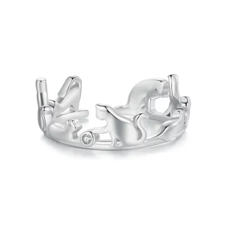 Pandora Style Cat Ring - SCR944-E Pandora Style Cat Ring - SCR944-E