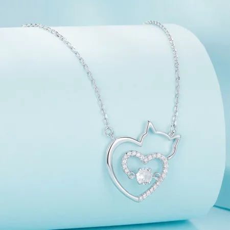 Pandora Style Cat Smart Necklace - SCN503