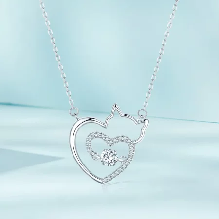 Pandora Style Cat Smart Necklace - SCN503