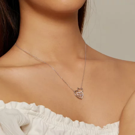 Pandora Style Cat Smart Necklace - SCN503