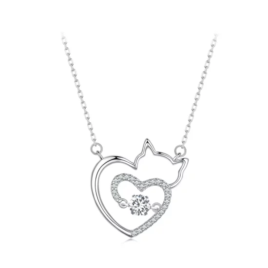 Pandora Style Cat Smart Necklace - SCN503