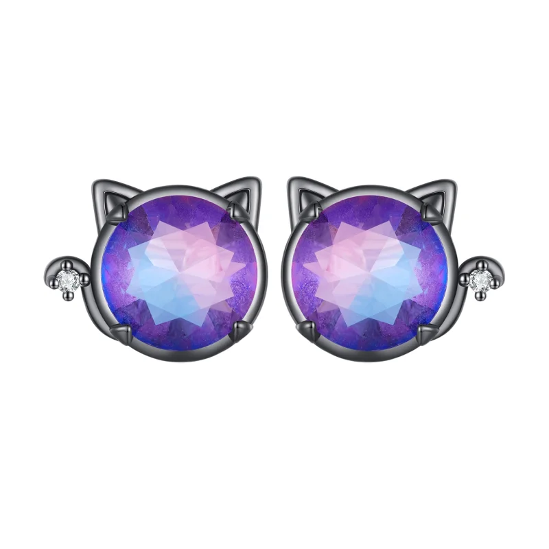 (image for) Pandora Style Cat Studs Earrings - SCE1568 - Product Image