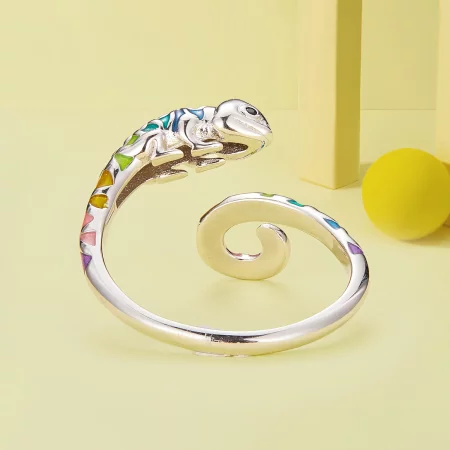Pandora Style Chameleon Open Ring - BSR475-E