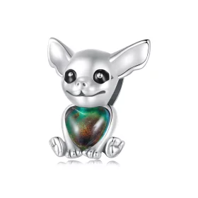 Pandora Style Chihuahua Charm - SCC2601 Pandora Style Chihuahua Charm - SCC2601