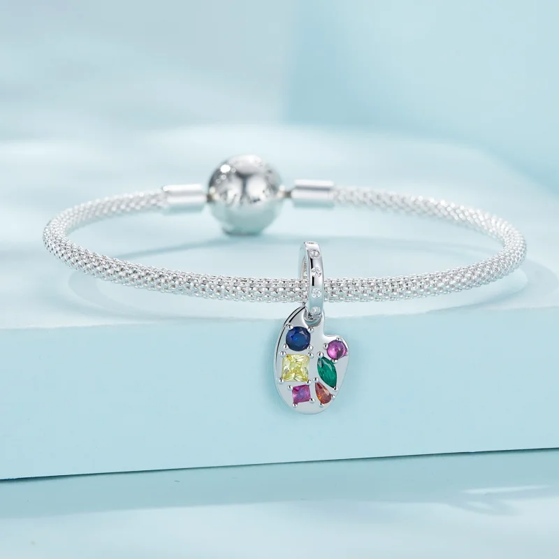 (image for) Pandora Style Color Palette Dangle - SCC2486 - View 3