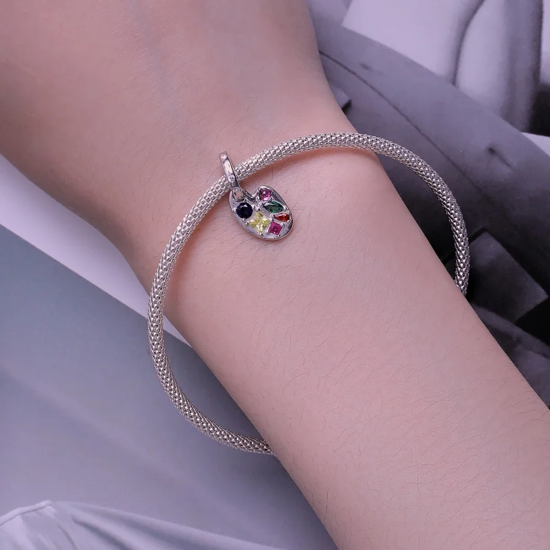 (image for) Pandora Style Color Palette Dangle - SCC2486 - View 5