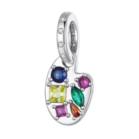 Pandora Style Color Palette Dangle - SCC2486 Pandora Style Color Palette Dangle - SCC2486