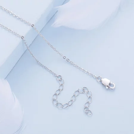 Pandora Style Colorful Heart Necklace - BSN320