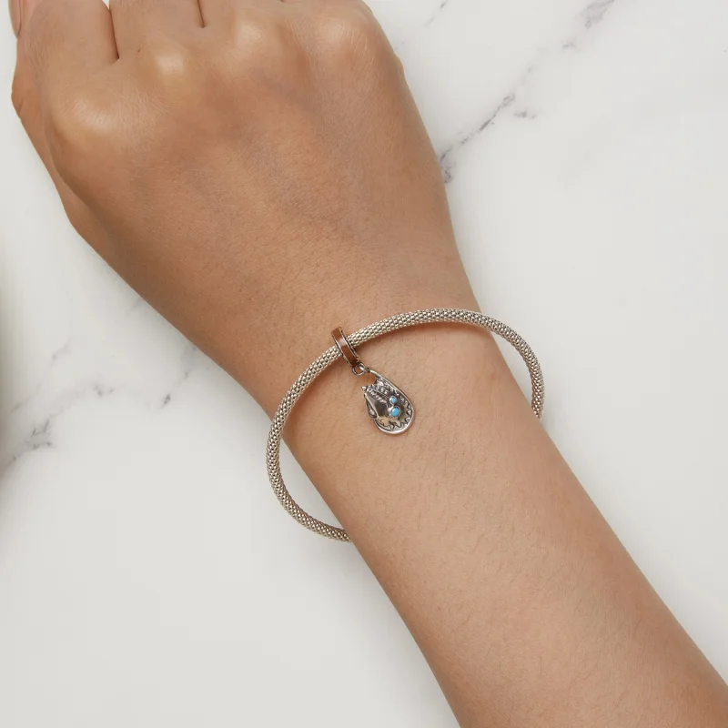 (image for) Pandora Style Cowboy Hat Dangle - SCC2565 - View 5