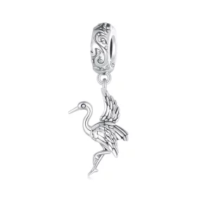 Pandora Style Crane Dangle - SCC2634 Pandora Style Crane Dangle - SCC2634