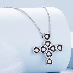 Pandora Style Cross Necklace - BSN335 Pandora Style Cross Necklace - BSN335