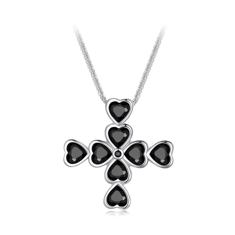 (image for) Pandora Style Cross Necklace - BSN335 - Product Image