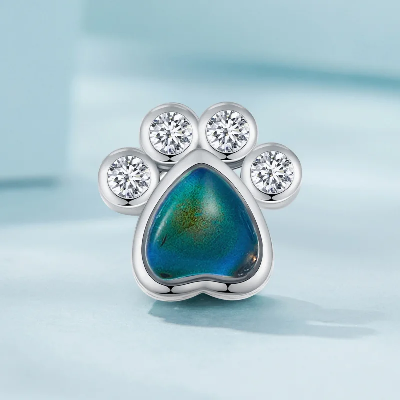 (image for) Pandora Style Cute Pet Mood Stone Charm - SCC2582 - View 3