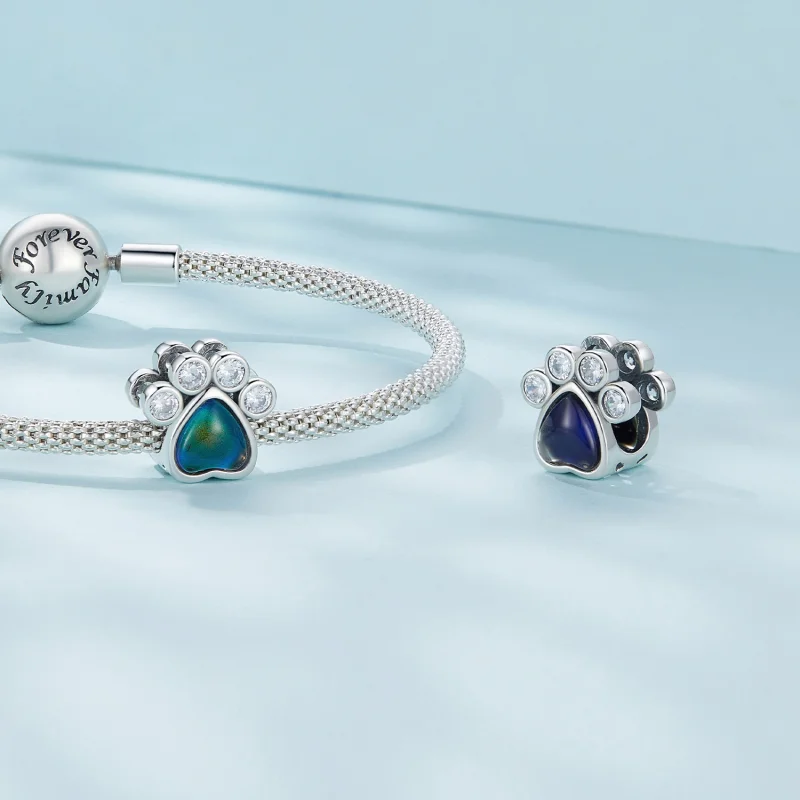 (image for) Pandora Style Cute Pet Mood Stone Charm - SCC2582 - View 5