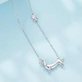 Pandora Style Dachshund Necklace - SCN501 Pandora Style Dachshund Necklace - SCN501