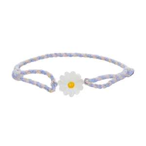 (image for) Pandora Style Daisy Cord Bracelet - SCB250