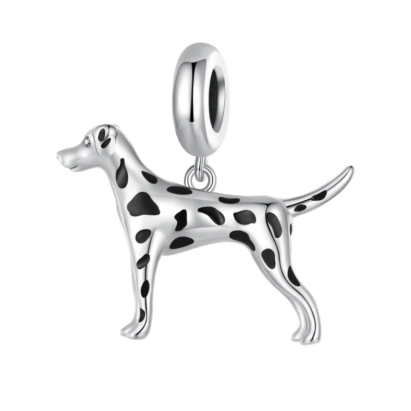 (image for) Pandora Style Dalmatian Dangle - BSC798 - Product Image