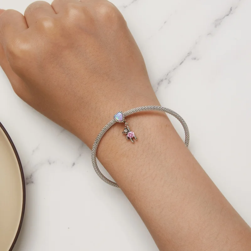 (image for) Pandora Style Dangle Bear - SCC2591 - View 7