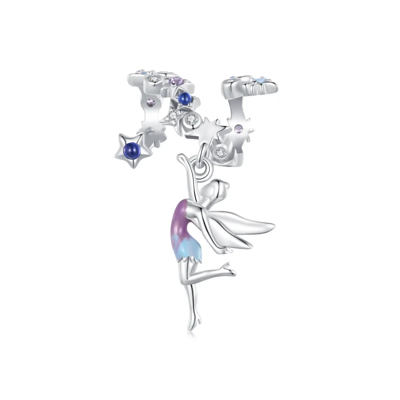 (image for) Pandora Style Day and Night Elf Dangle - SCC2552 - Product Image