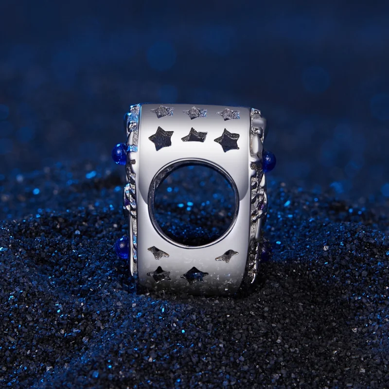 (image for) Pandora Style Day and Night Elf Heart Charm - SCC2553 - View 3