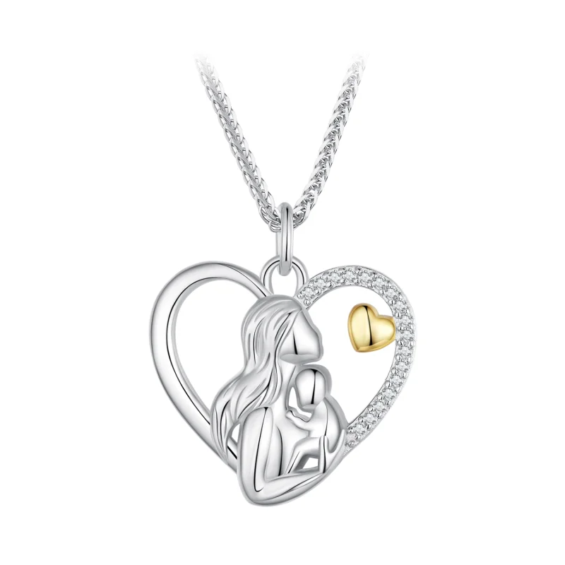 (image for) Pandora Style Deep Love Between Mother and Son Necklace - SCN498 - Product Image