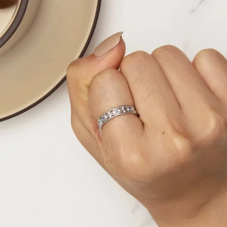 Pandora Style Devil Eye Ring - BSR456