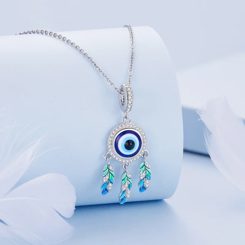 (image for) Pandora Style Devil's Eye Dangle - BSC785 - View 2