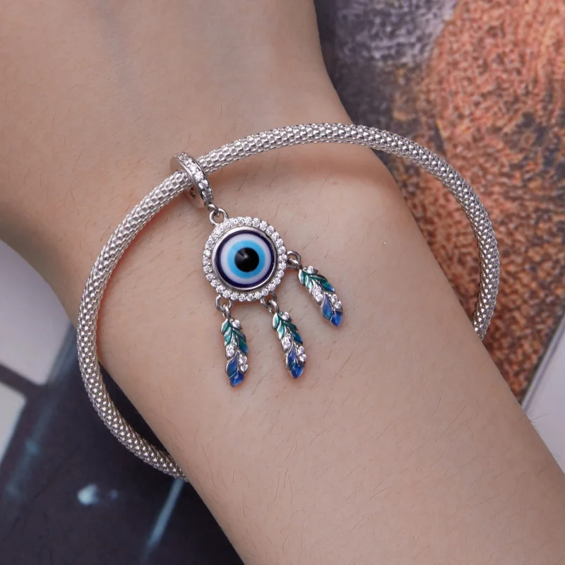 (image for) Pandora Style Devil's Eye Dangle - BSC785 - View 8