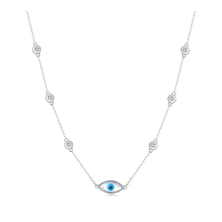 Pandora Style Devil's Eye Necklace - SCN505