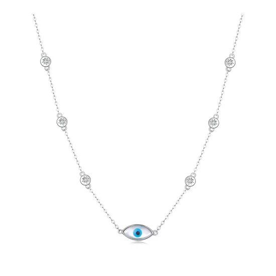 Pandora Style Devil\'s Eye Necklace - SCN505