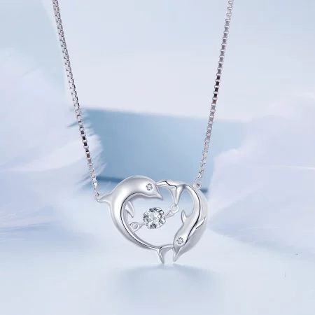 Pandora Style Dolphin Smart Necklace - BSN340