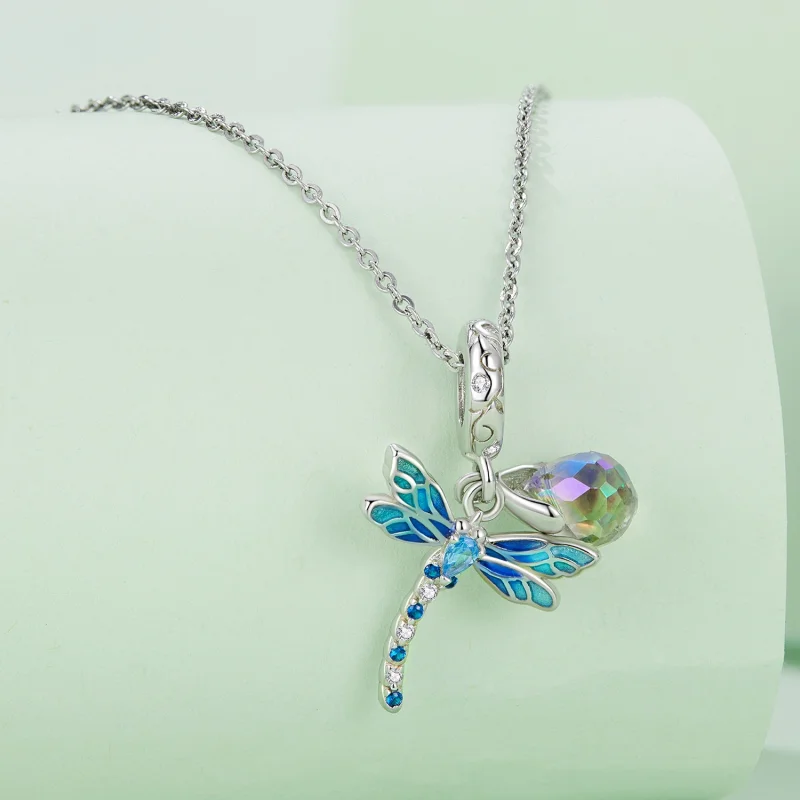 (image for) Pandora Style Dragonfly Dangle - SCC2597 - View 3