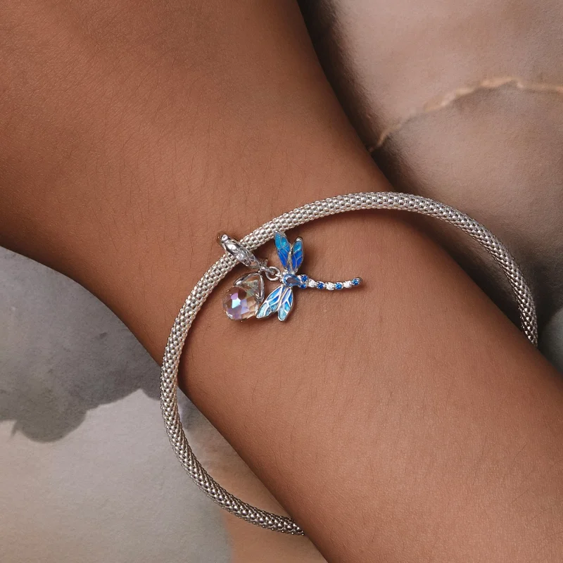 (image for) Pandora Style Dragonfly Dangle - SCC2597 - View 7