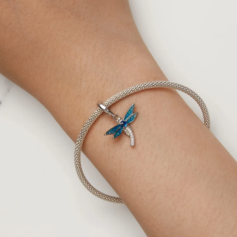 (image for) Pandora Style Dragonfly Jewelry Dangle - SCC2569 - View 8