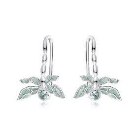 Pandora Style Dragonfly Studs Earrings - SCE1623