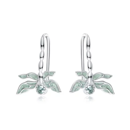 Pandora Style Dragonfly Studs Earrings - SCE1623